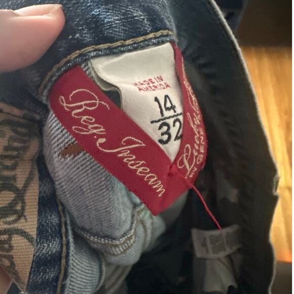 Lucky Brand Women’s Jeans Size 14/32 Regular Inseam – Classic Fit Denim - Picture 13 of 14